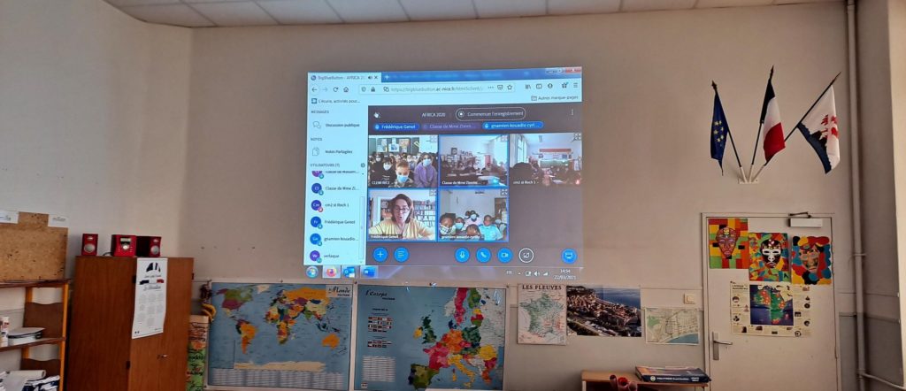 1er jour de rencontre virtuelle !