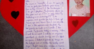 Lettre d'une écolière niçoise