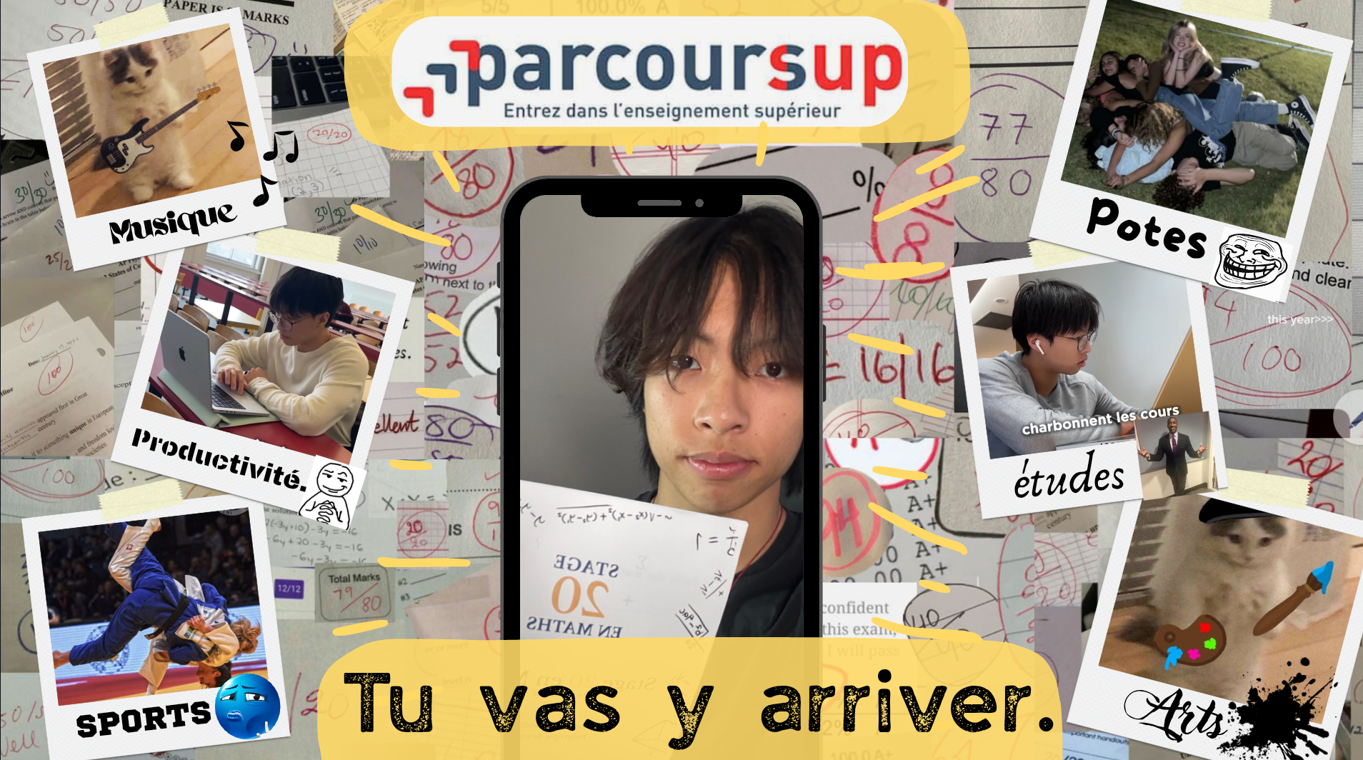 Avoir un bon parcoursup = Oui,  Devoir sacrifier ses passions =  NON !!!! (Pire erreur)   [Interview: Maxime Lim]