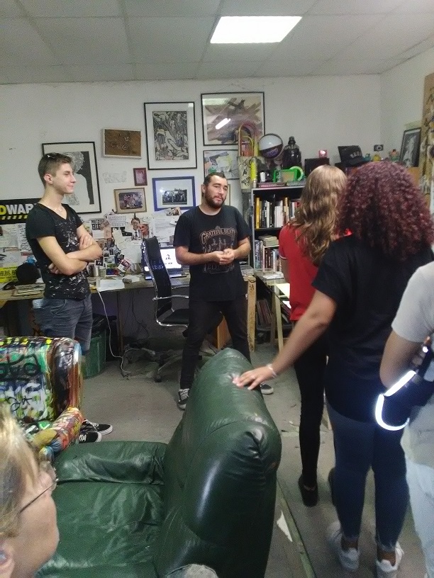 Dans l'atelier d'OTOM à la Madeleine