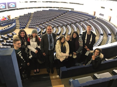 Au parlement européen