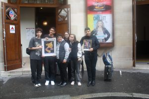 L'équipe de Gérard Philipe avec ses prix