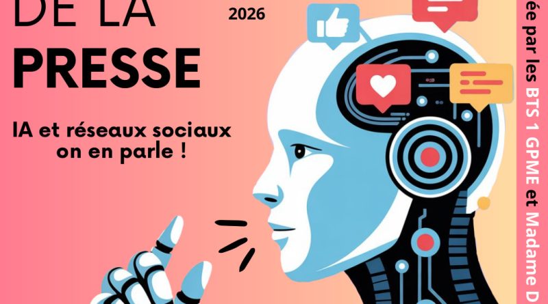 Quinzaine de la presse au CDI : IA et réseaux sociaux, progrès ou danger ?