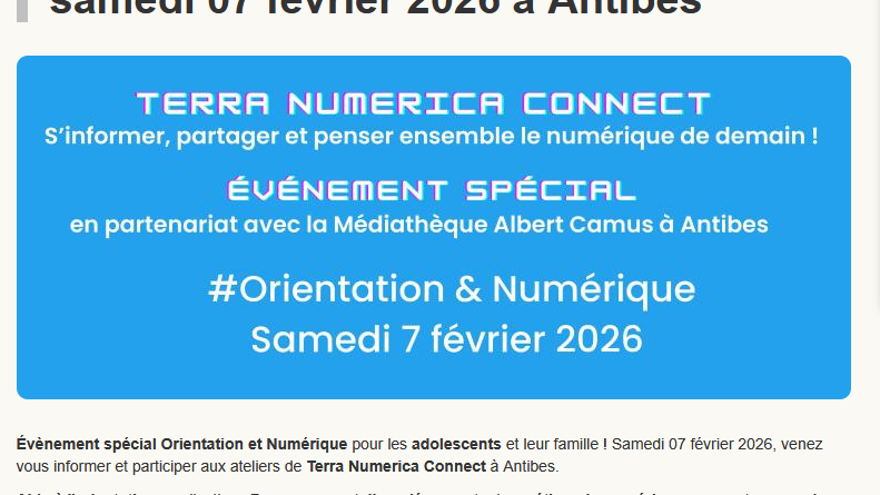 07 Février : Orientation et Numérique