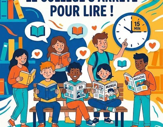 Quart d&rsquo;heure de lecture national